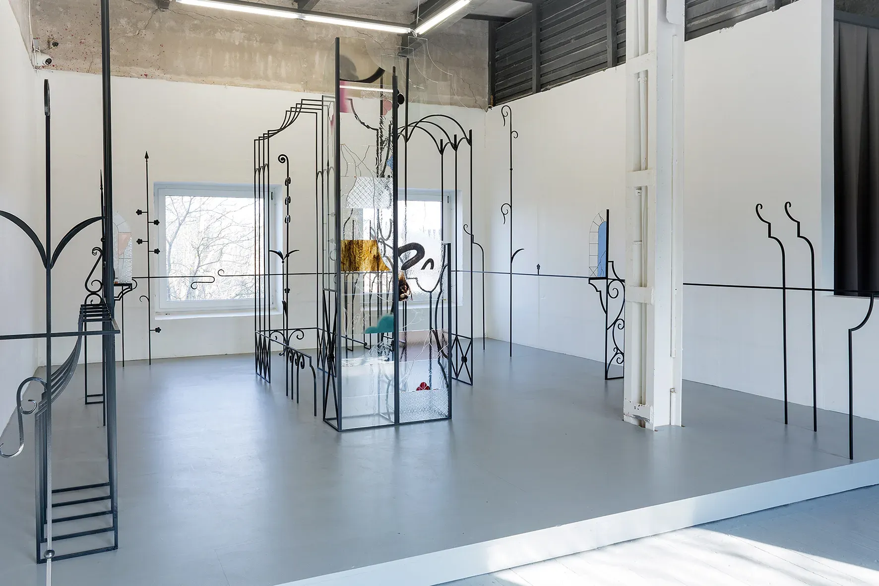Anna Mari Liivrand, Amid Bitter Flowers, installation view, EKKM Tallinn, 2026