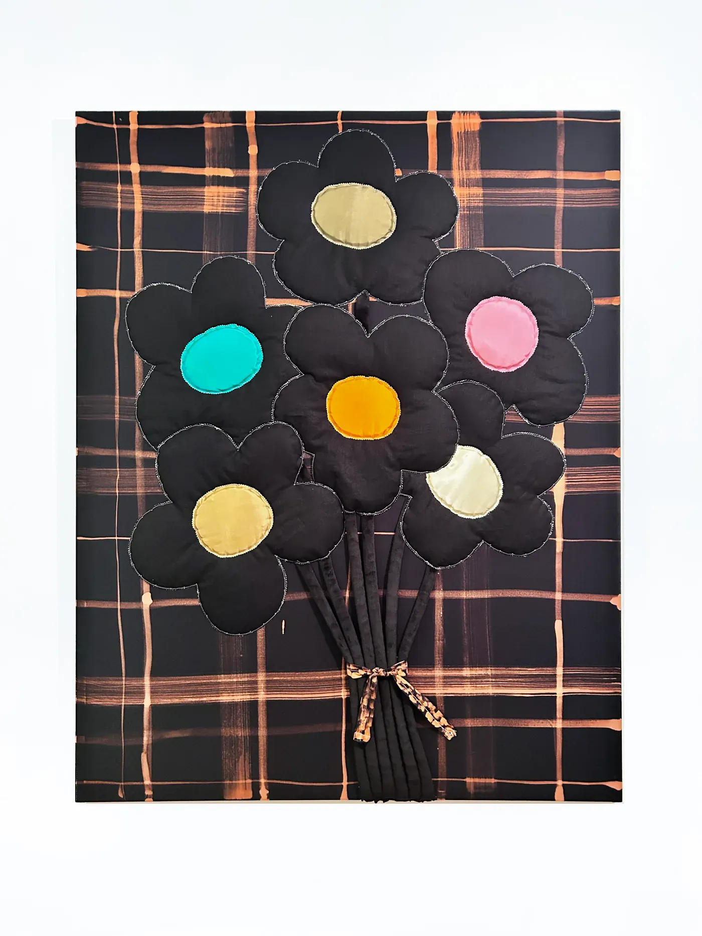 Daniel Ferstl, Grunge Flowers, mixed media, 160×125 cm, 2026