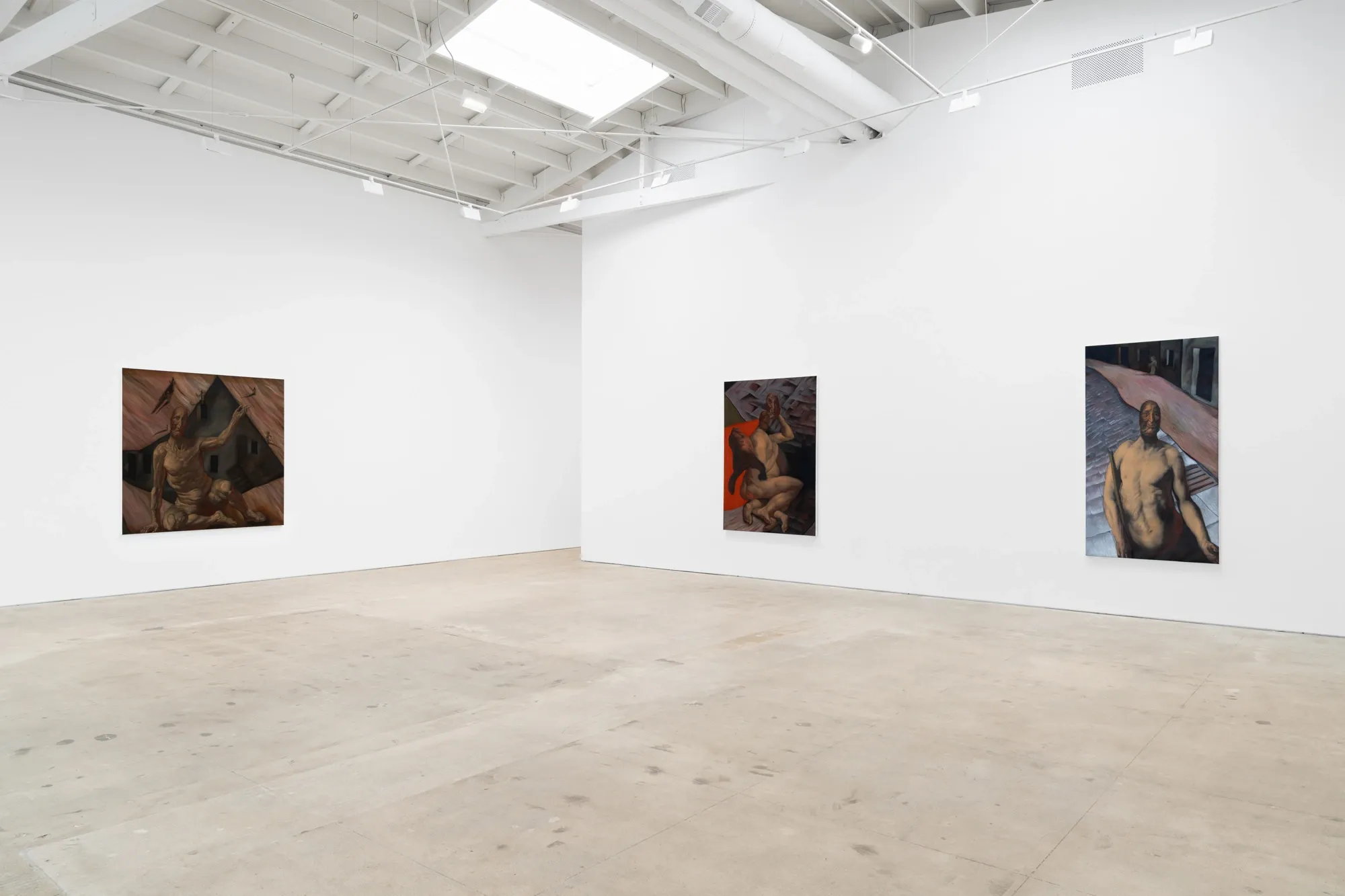 Justin Ortiz, Will I Live Again, Babst Gallery, Los Angeles, 2026, installation view gallery room