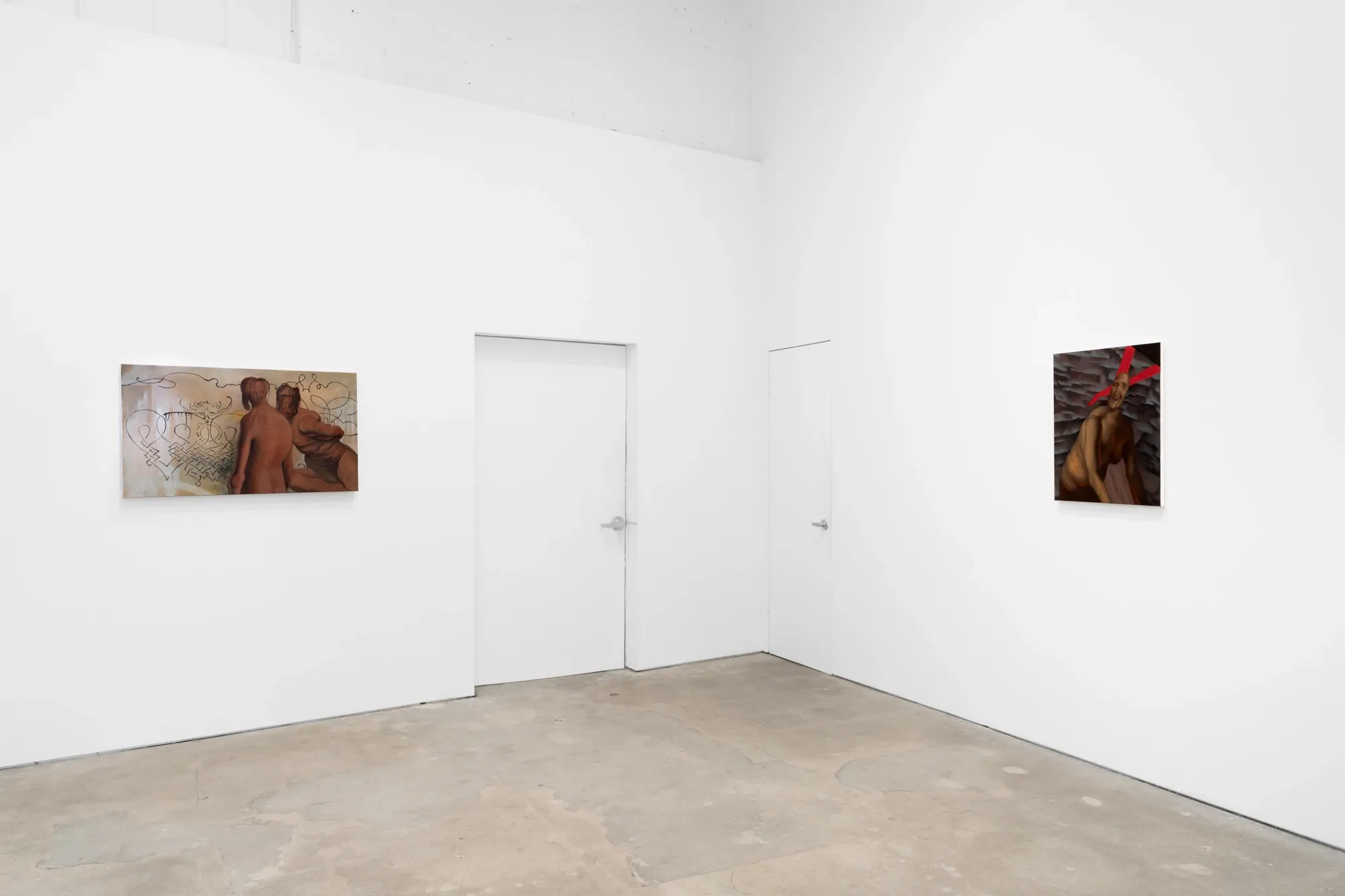 Babst Gallery Los Angeles, currently with Justin Ortiz artist on view