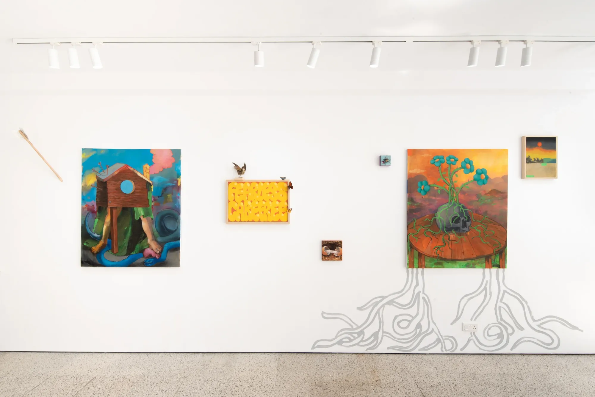 Yeti, artist, exhibition view