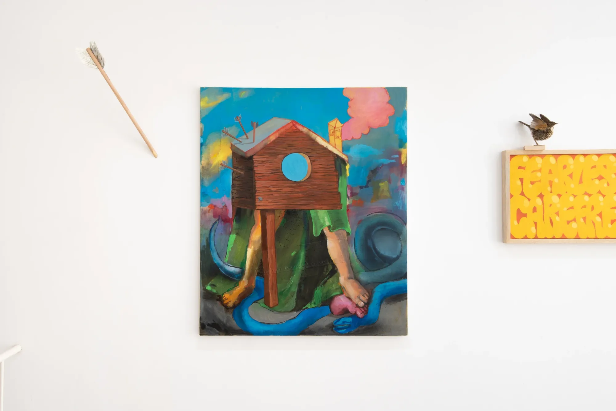 catapult contemporary, exhibition review Yeti, The Greatest Nation Ever (installation view), 2026. Courtesy The Edit Gallery, Limassol.