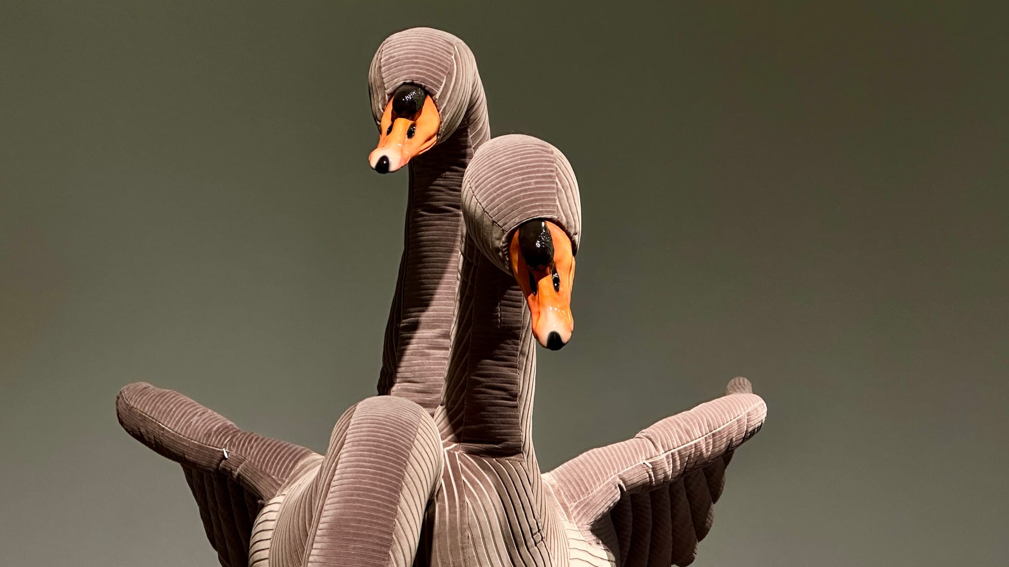 Jakob Lena Knebl, hybrid swan-like figure in the Marmorschlössl.