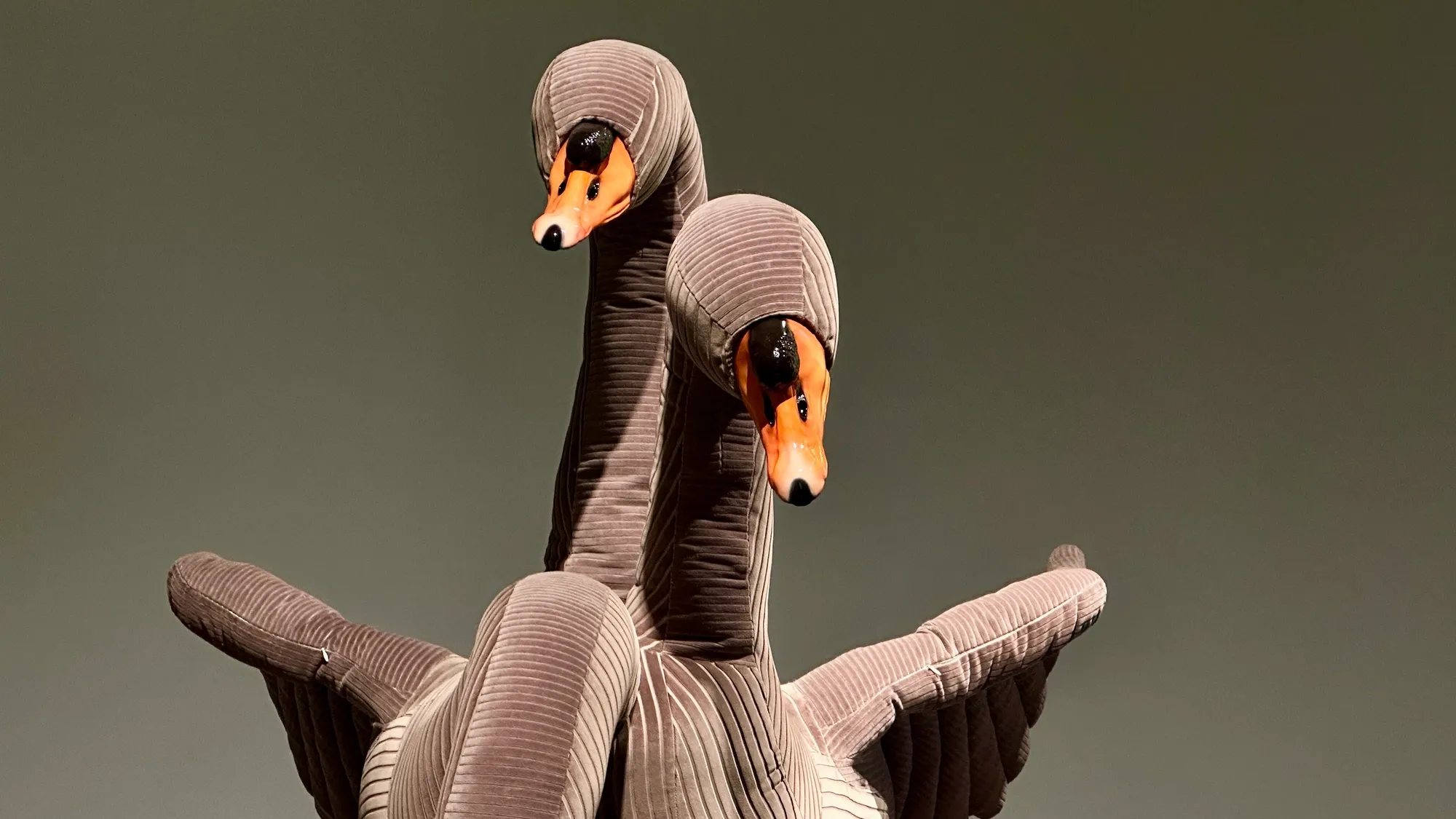Jakob Lena Knebl, hybrid swan-like figure in the Marmorschlössl.
