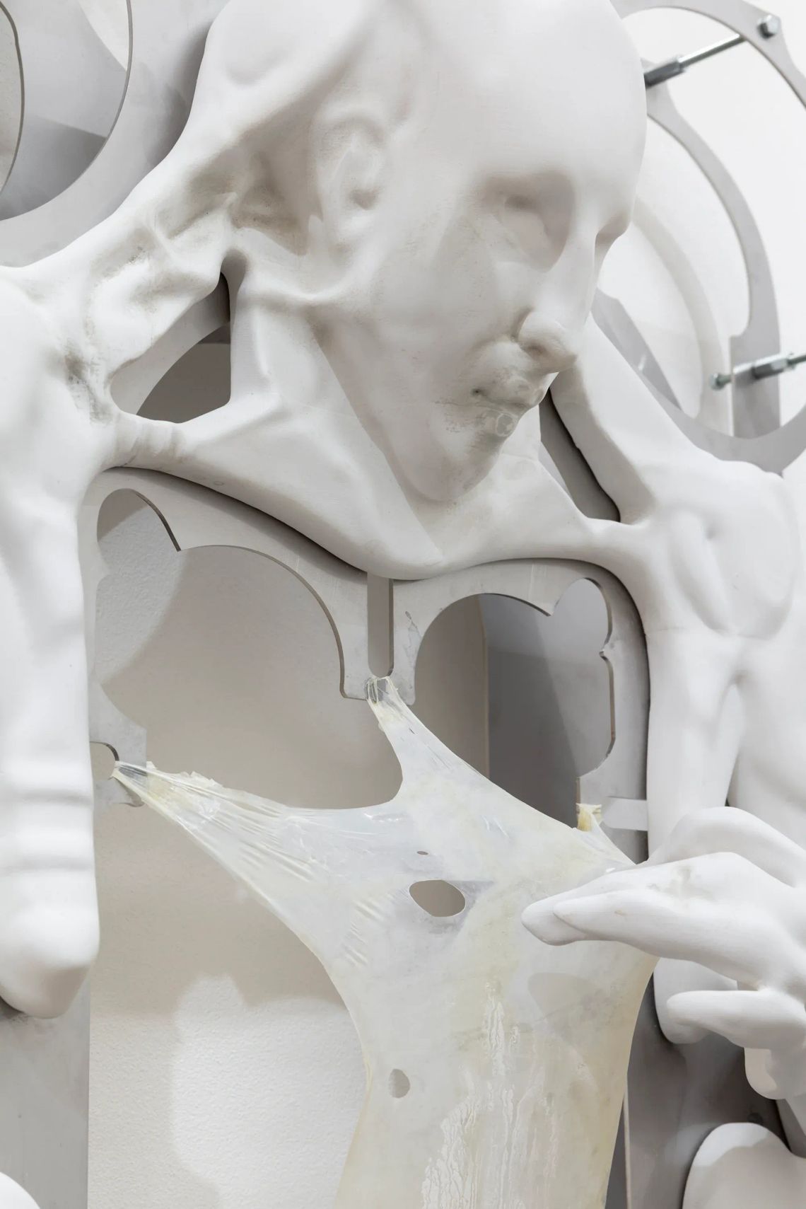 Clauda gallery, page current exhibition Paula Gogola with soft sights synthesis