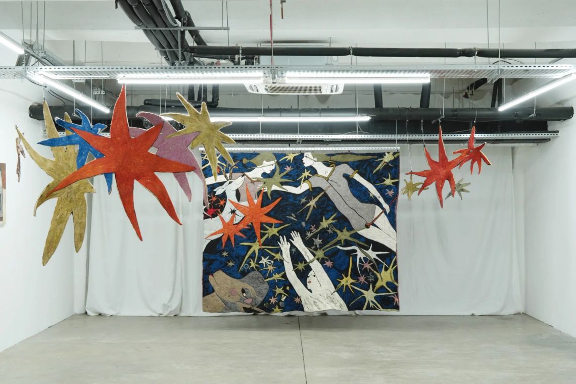 Nata Varazi and Gvantsa Jishkariani, Catalogue of Sensory Data, 2026, and Catalogue of galaxies series , Catapult contemporary art platform 