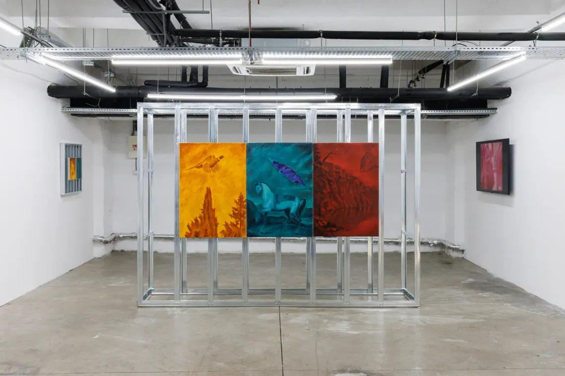 Exhibition review of Erekle Chinchilakashvili: The Story of a Thread Seen From the Window at The Why Not Gallery, Tbilisi, catapult contemporary