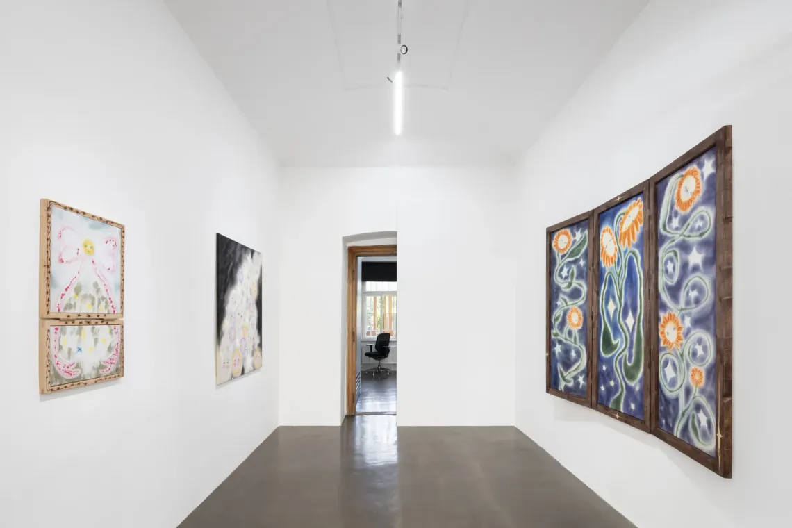 Olga Krykun, Stardust for Tomorrow, Clauda, Prague, 2026, catapult contemporary - exhibition review