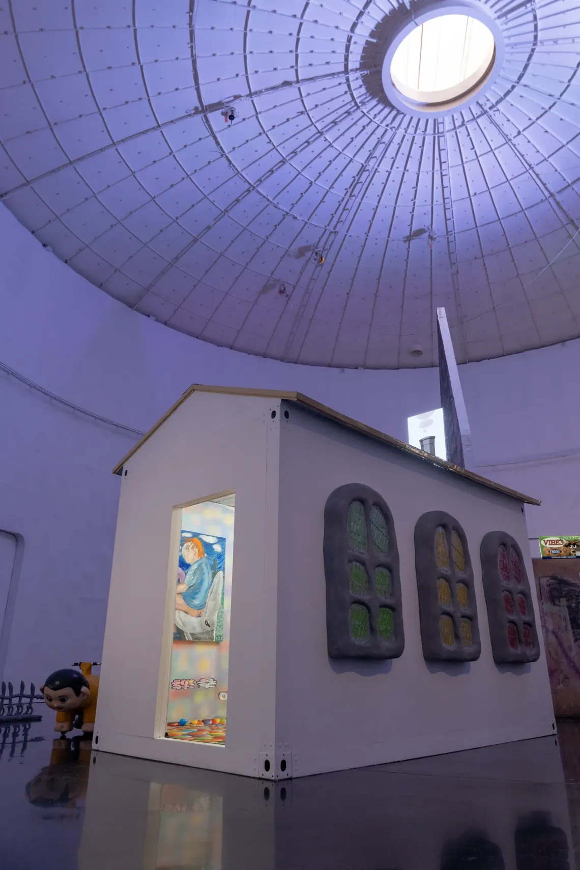 exhibition review catapult contemporary Zhang Ting, TechDiumMory, installation view 