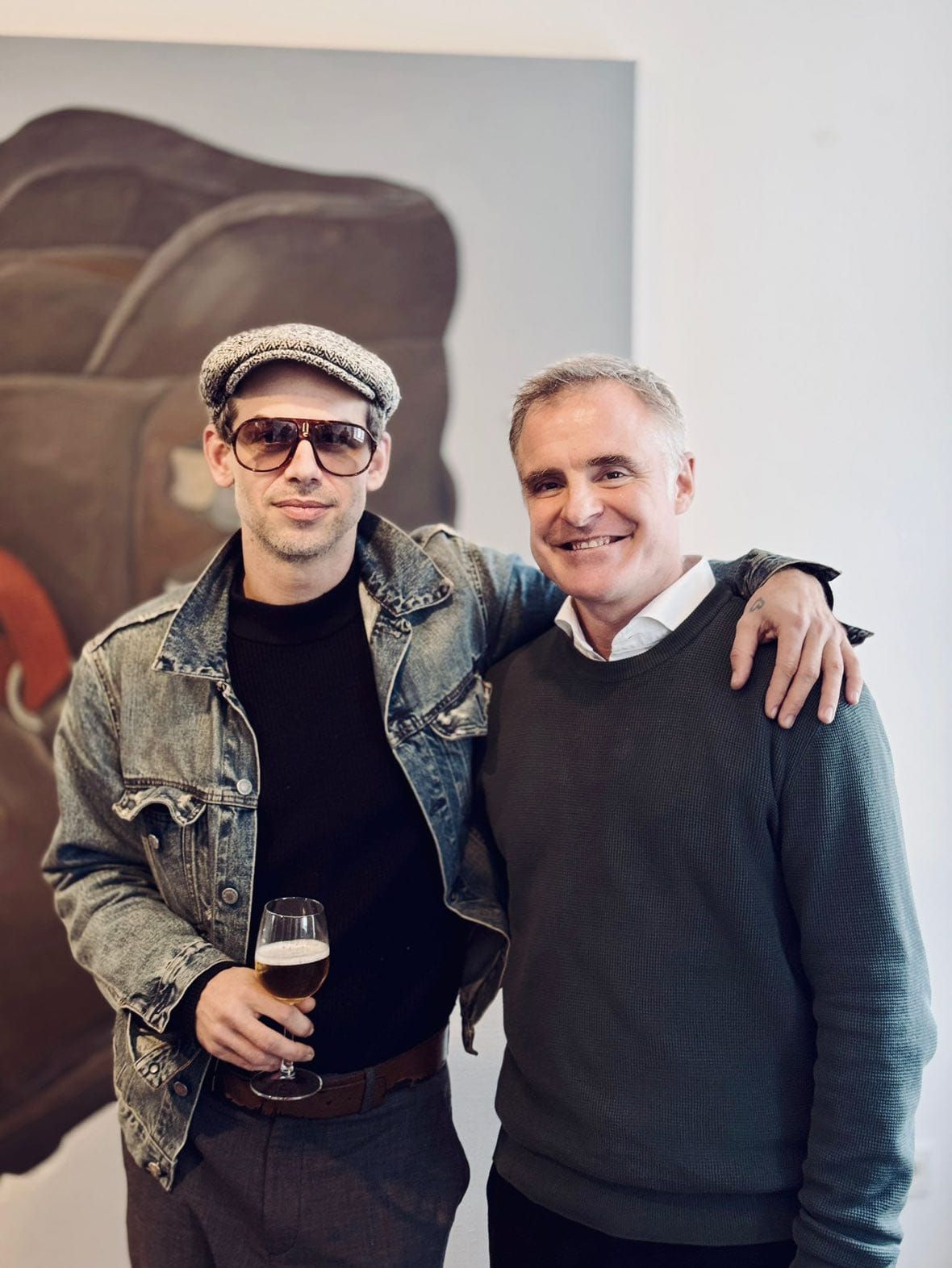 Christof Habres and Alexander Giese invites Artist Tin Trohar with galleries  at the Klubhaus Vienna, exhibition review