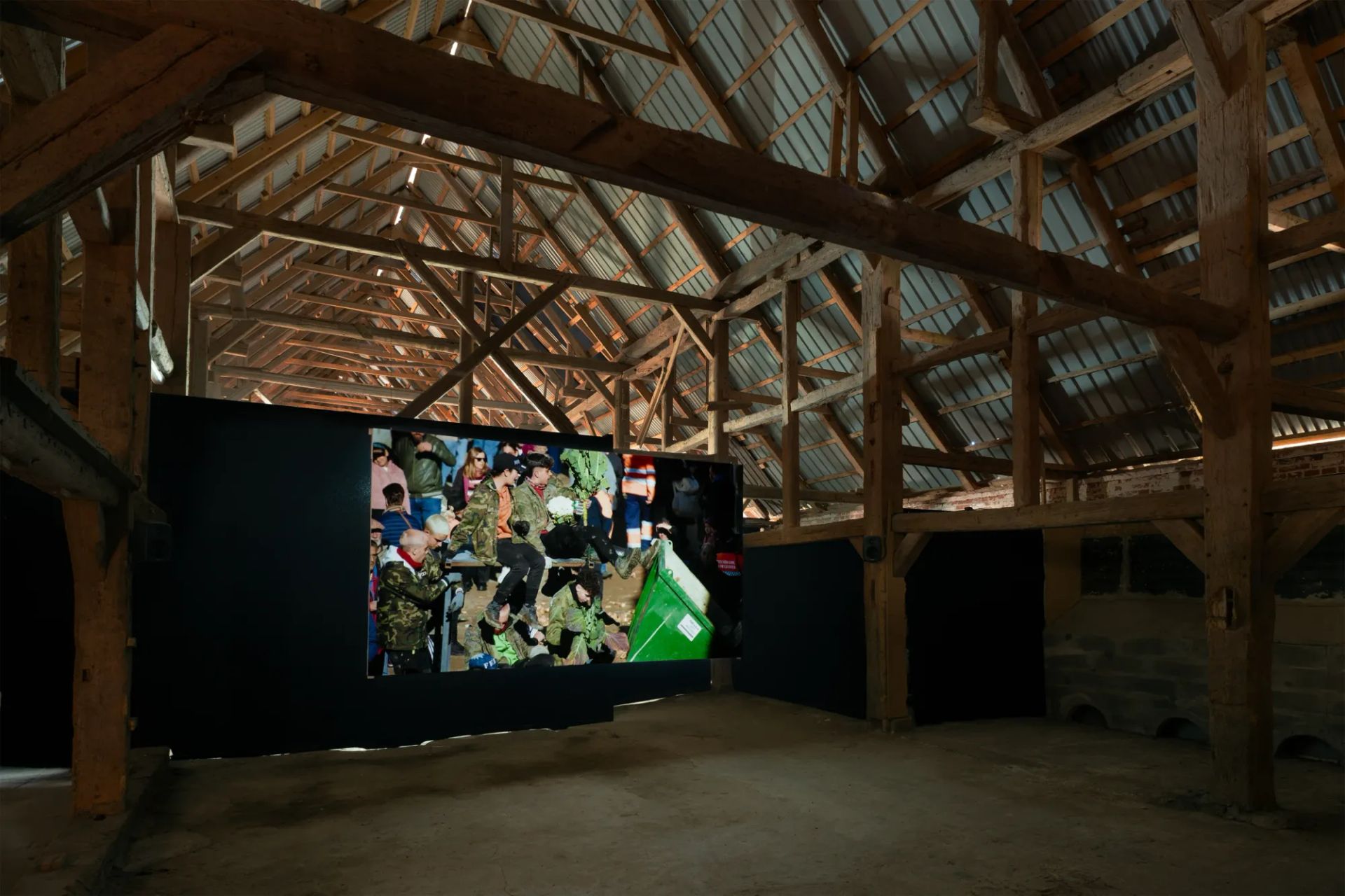 Installation view of Yalda Afsah’s exhibition Surge at Kunsthal Thy, Denmark,