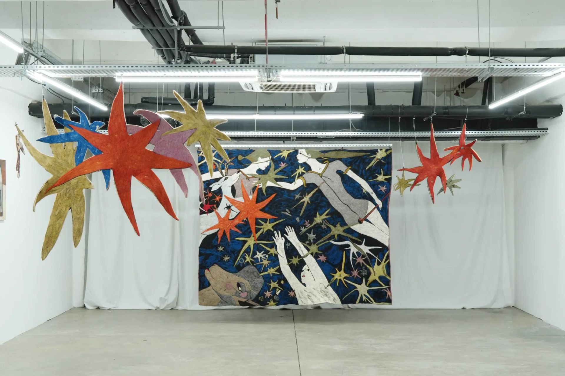 Nata Varazi and Gvantsa Jishkariani, Catalogue of Sensory Data, 2026, and Catalogue of galaxies series , Catapult contemporary art platform 