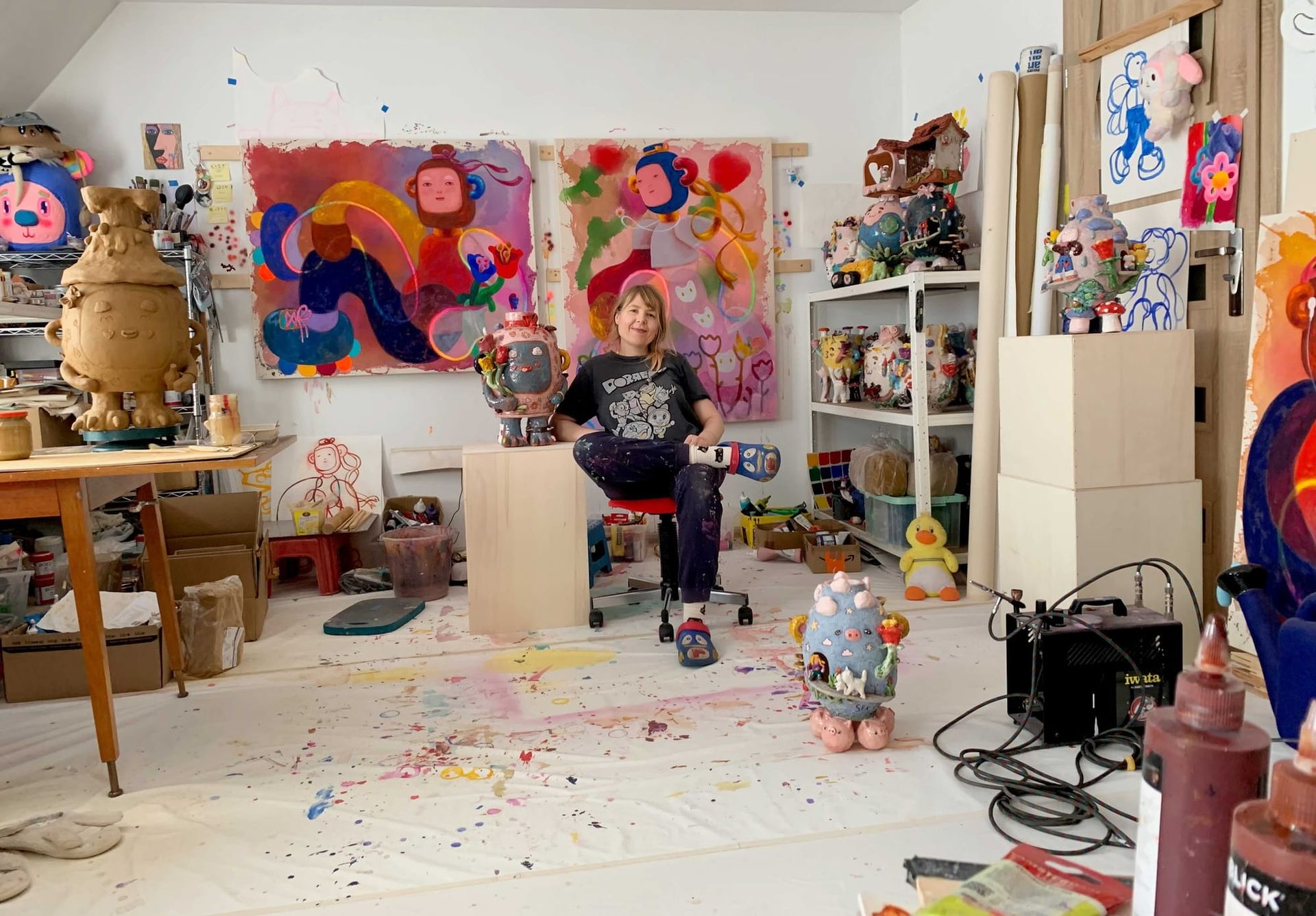 super future kid - catapult contemporary - studio visit artist portrait 