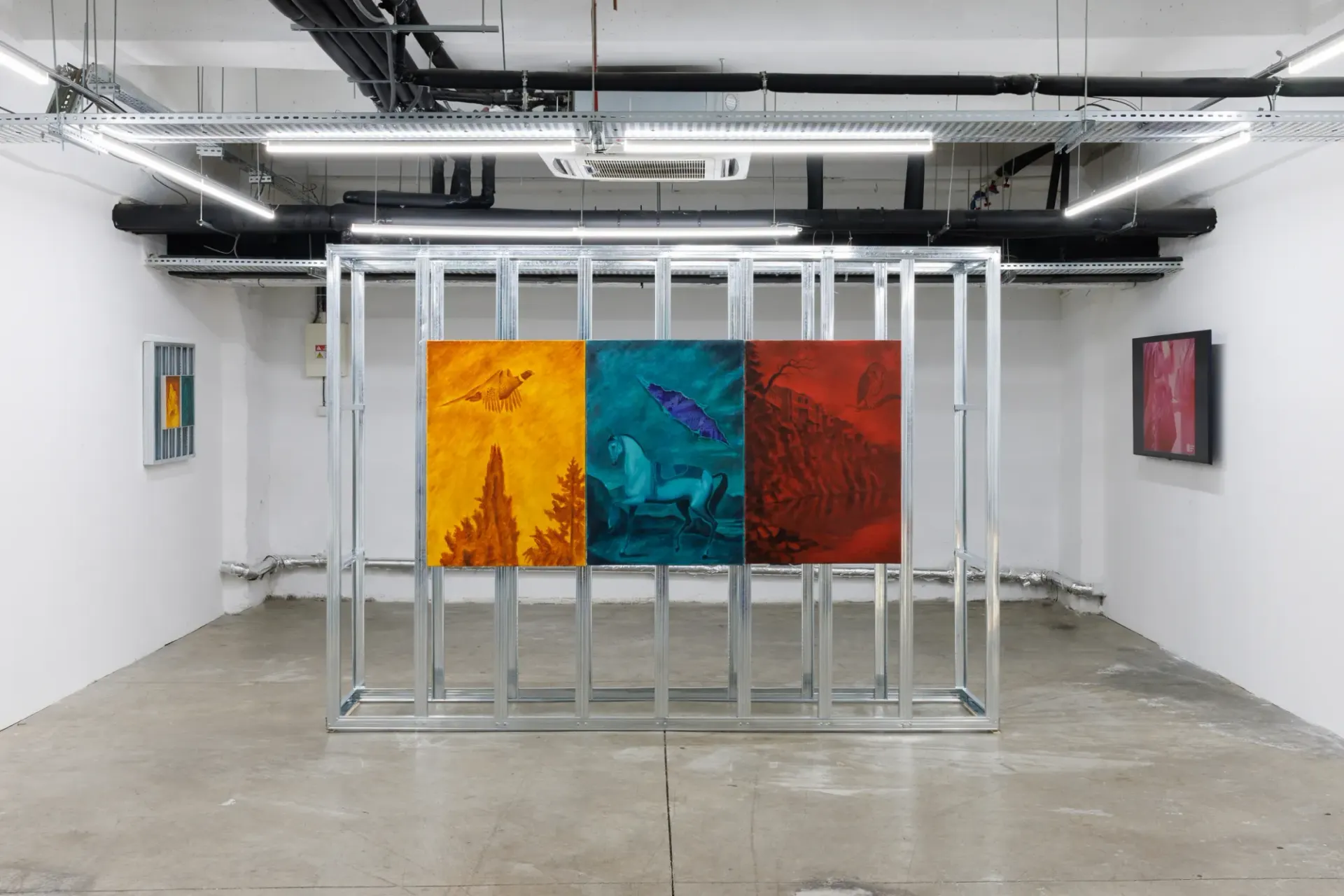 Exhibition review of Erekle Chinchilakashvili: The Story of a Thread Seen From the Window at The Why Not Gallery, Tbilisi, catapult contemporary