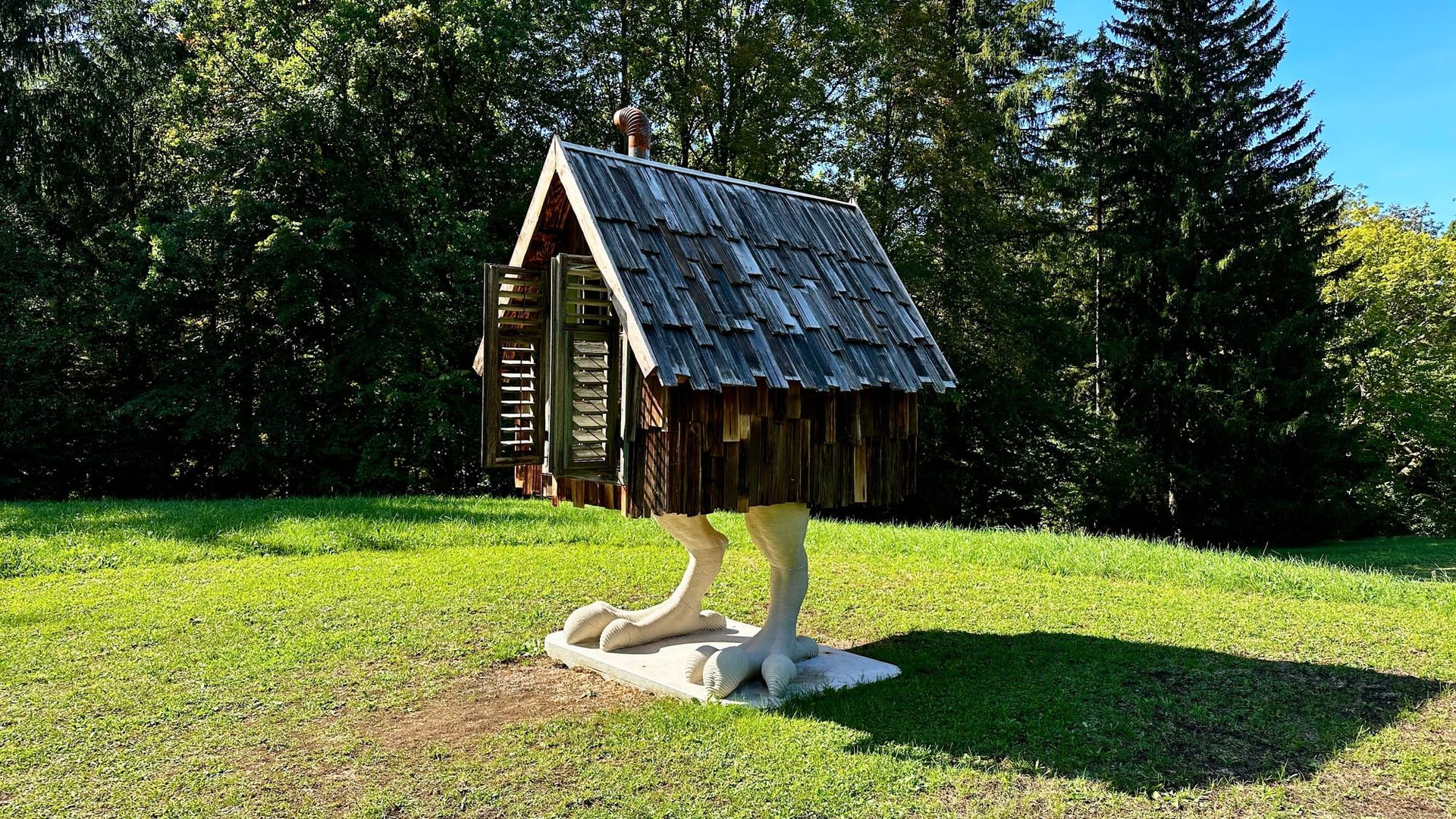 jakob lena knebl review catapult contemporary exhibition bad ischl salzburg outside sculpture 