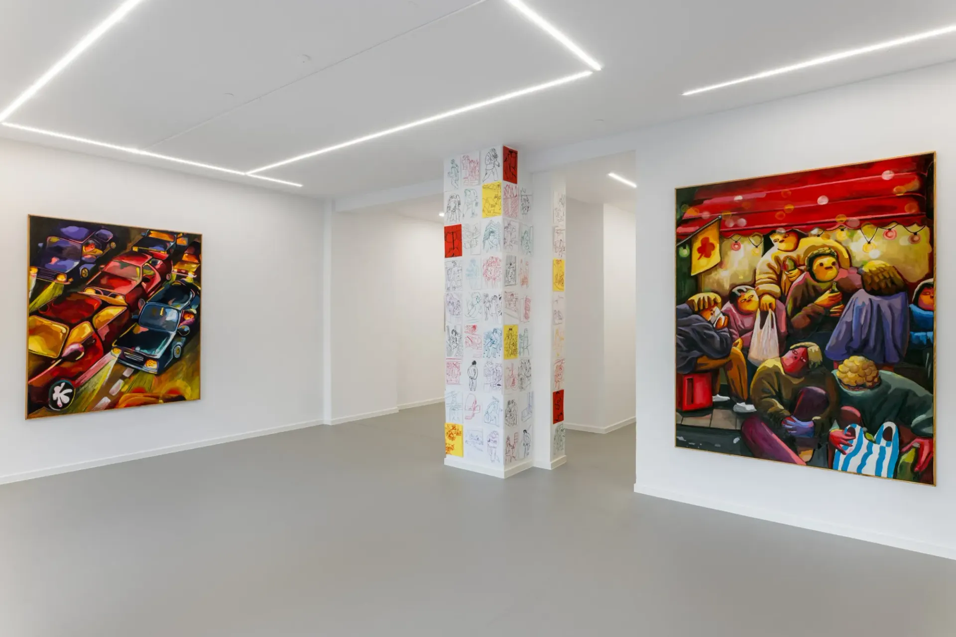 Nina Bachmann Galerie Gegen & Lücke, Berlin current exhibition catapult contemporary review 