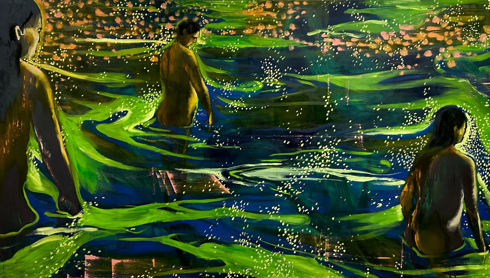 Candy Bassas, contemporary figurative painting, Barcelona and Berlin, 2025