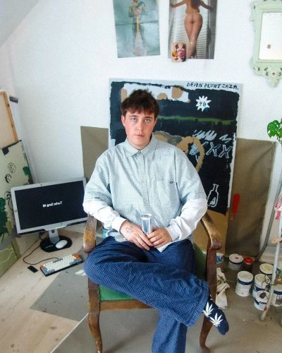 abel kabel artist - in his studio for catapult munchies art club artist in focus series
