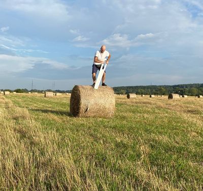 Ivan Vokov , artist in focus , land art project absurdity as social pressure, catapult munchies art club