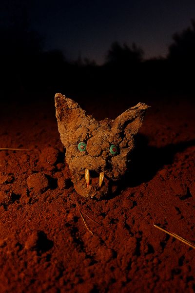 artist in focus Yorgos Agrotes  instability as method, catapult munchies art club image sculpture Artificial Fossil 