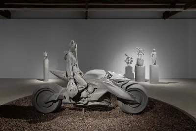 Alejandro Monge, Synthetic Future, LA BIBI Gallery, Palma de Mallorca, wide room installation view