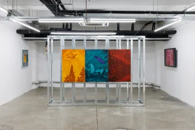 Exhibition review of Erekle Chinchilakashvili: The Story of a Thread Seen From the Window at The Why Not Gallery, Tbilisi, catapult contemporary