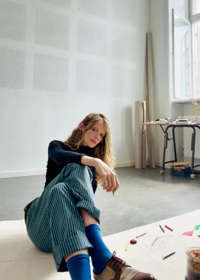 catapult contemporary art platform artist profle Sophie-Luise Passow  as artist in focus 