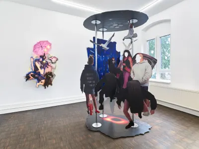 Catapult contemporary Exhibition review of Iris Helena Hamers: ~^-.3N3RGY_4NG3L.-^~ at PAW, Düsseldorf, 2026. 