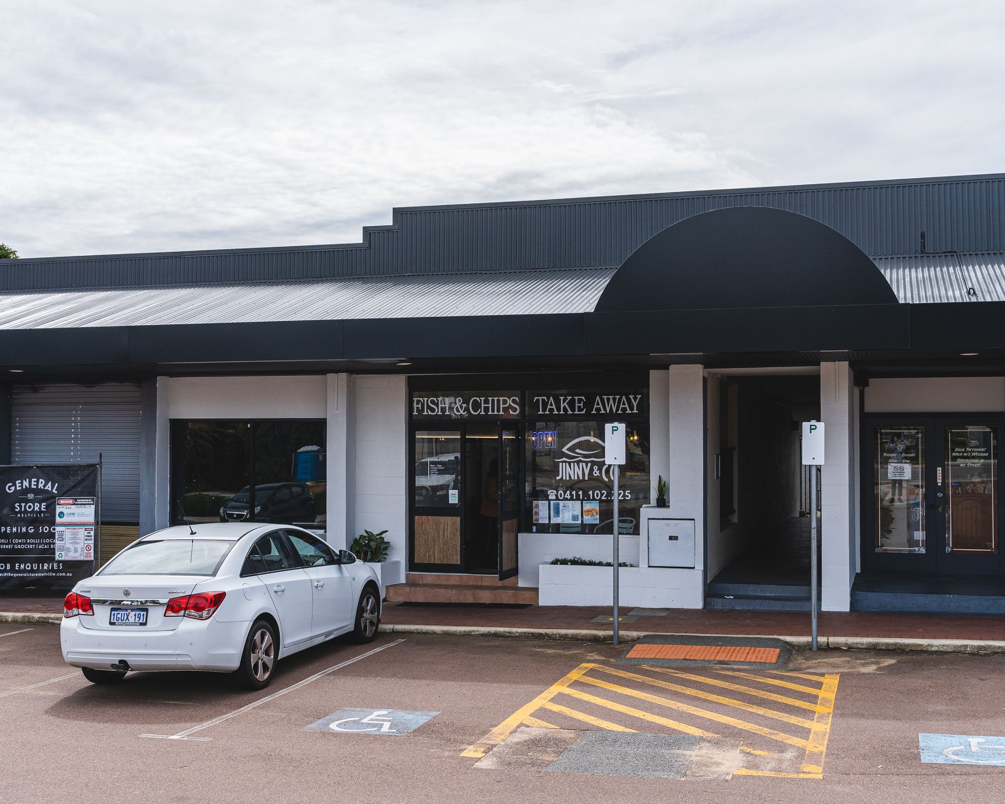 Exterior of Jinny&Co
