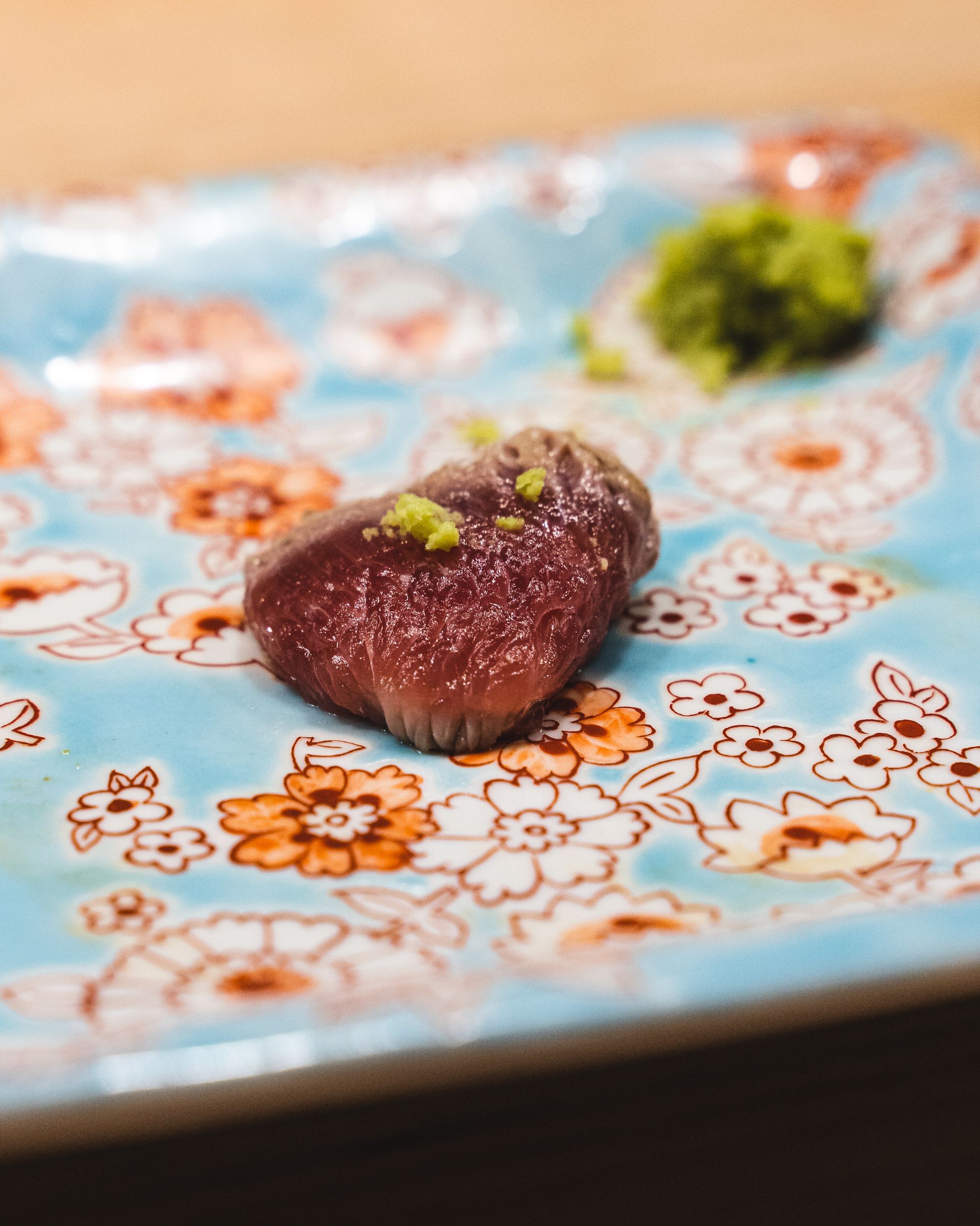 Close up of tuna cheek