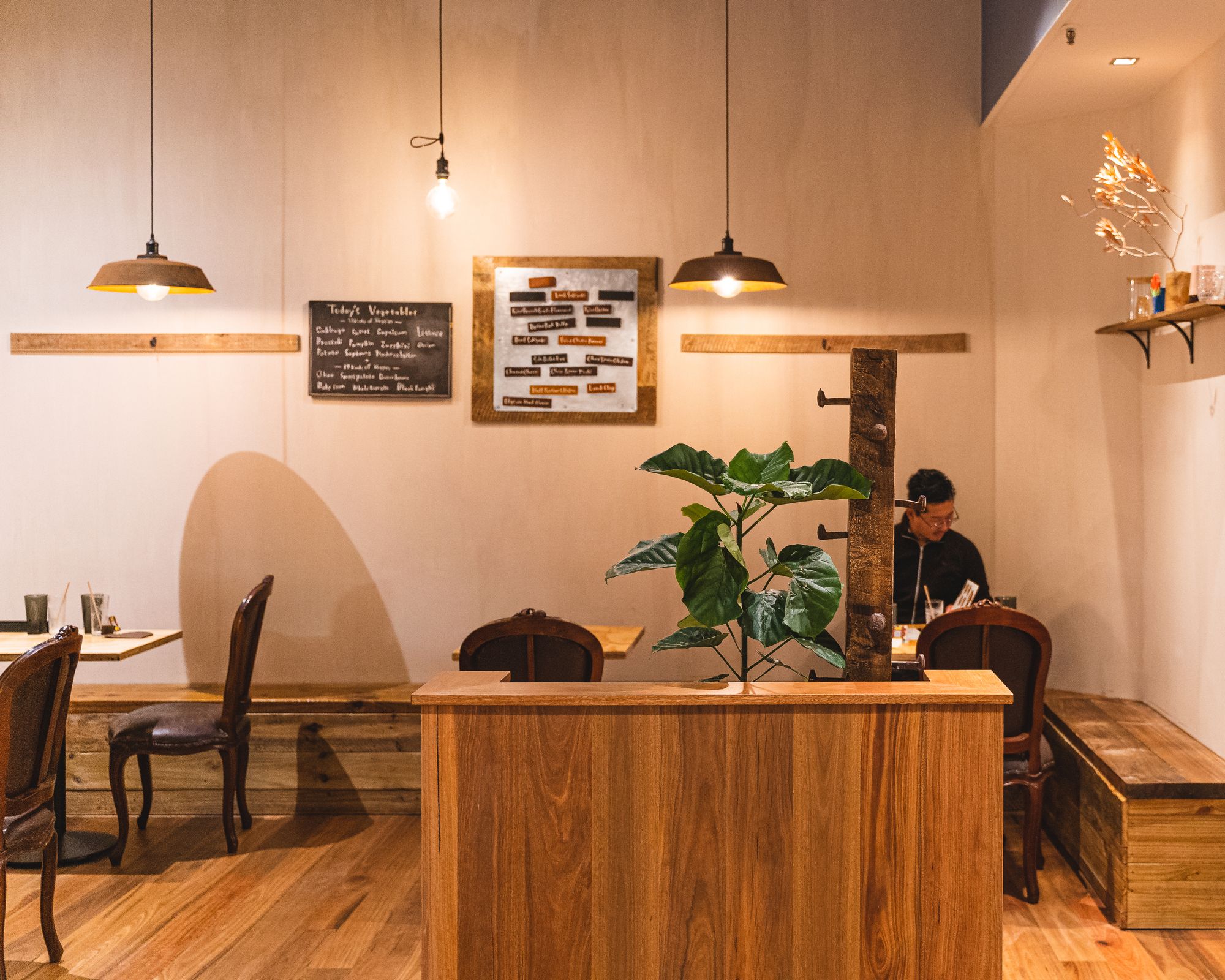 Interior of Rojiura Curry Samurai