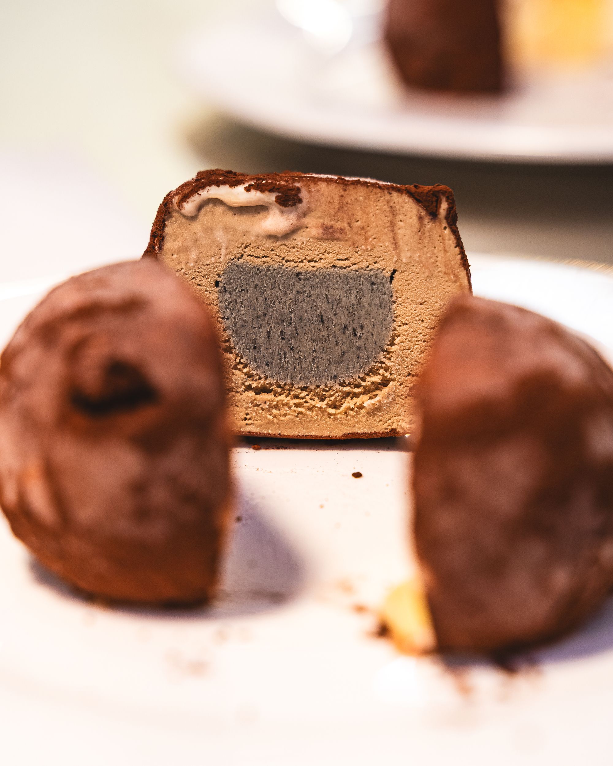 Close up of a tartufo