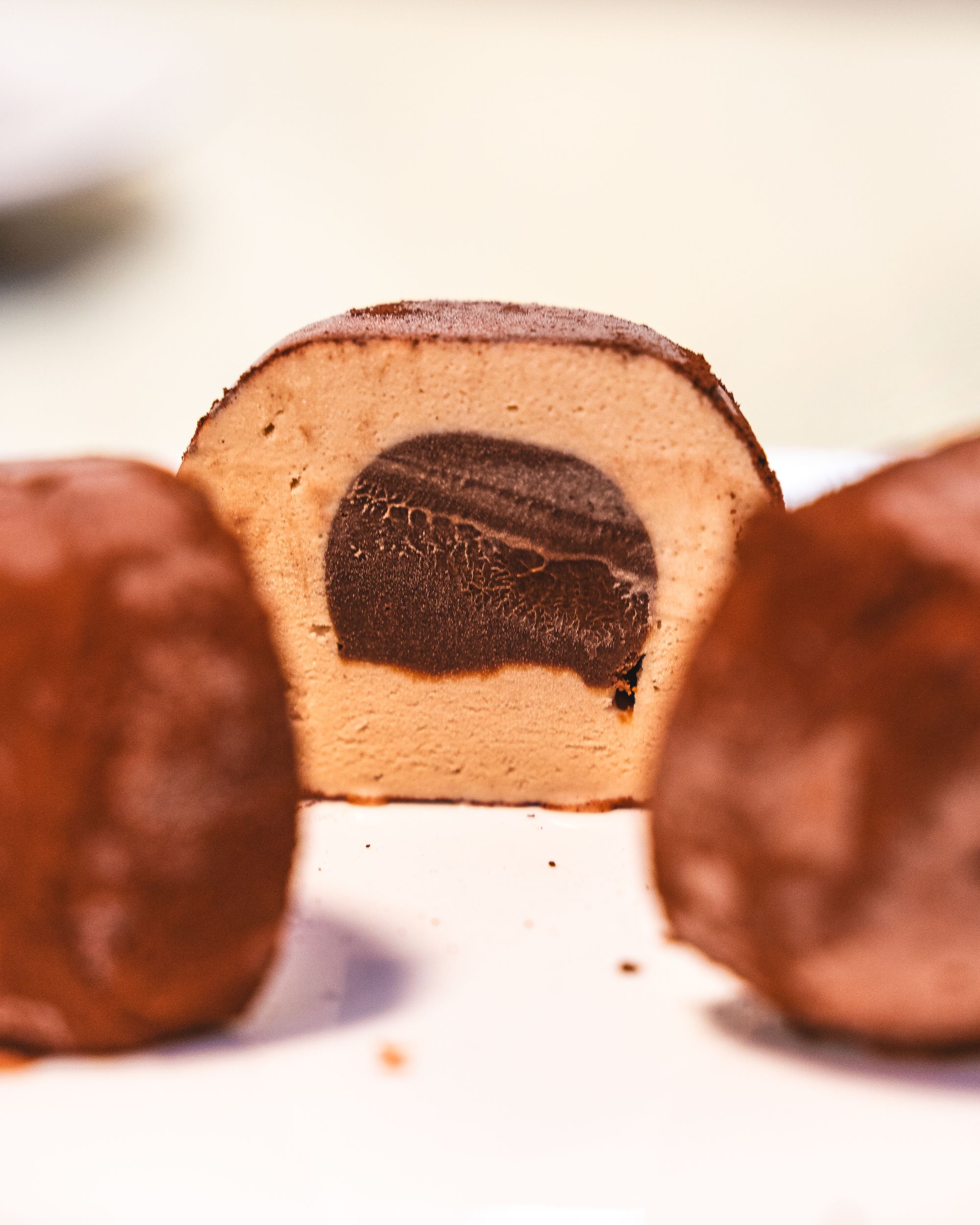 Close up of a tartufo