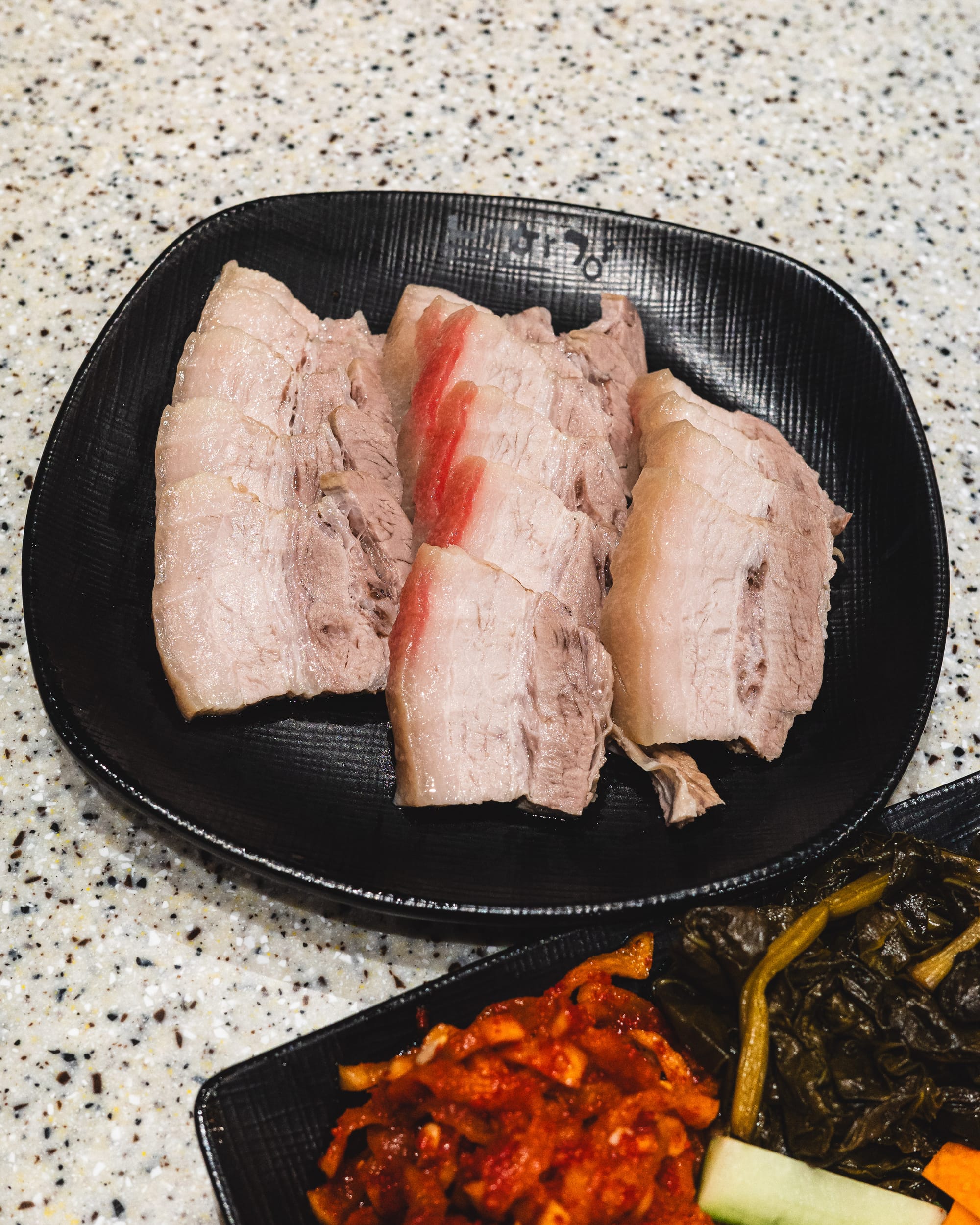 Close up of pork belly