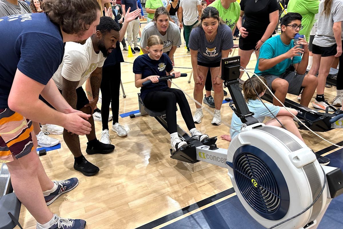 Teasley Middle School Wins Inaugural District Indoor Rowing Competition