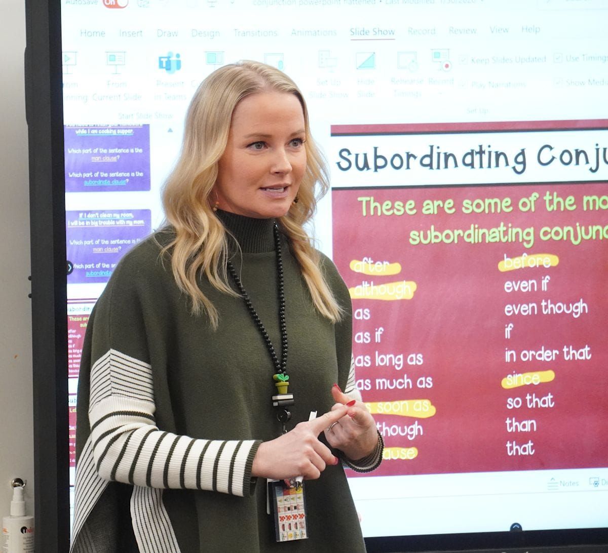 Woodstock Elementary Teacher Joins CCSD's Superintendent's Teacher Advisory Council