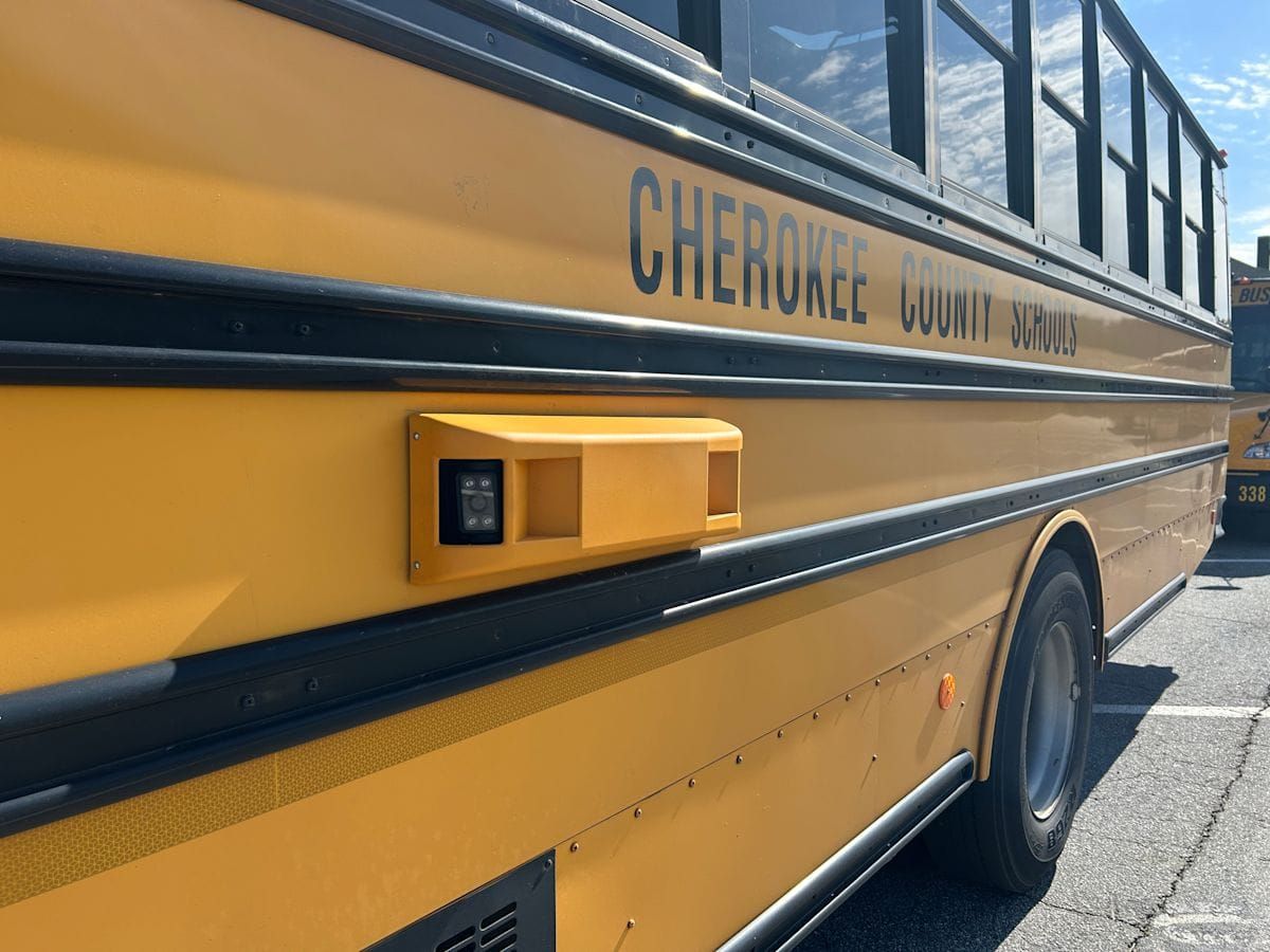 Cherokee County School Buses Now Have Stop-Arm Cameras. Pass One After May 3 and a $1,000 Fine Comes to You.