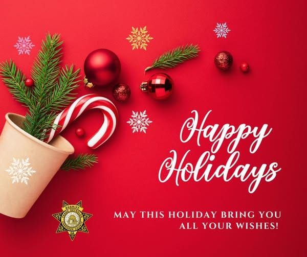 Cherokee Sheriff’s Office Announces Holiday Administrative Closures