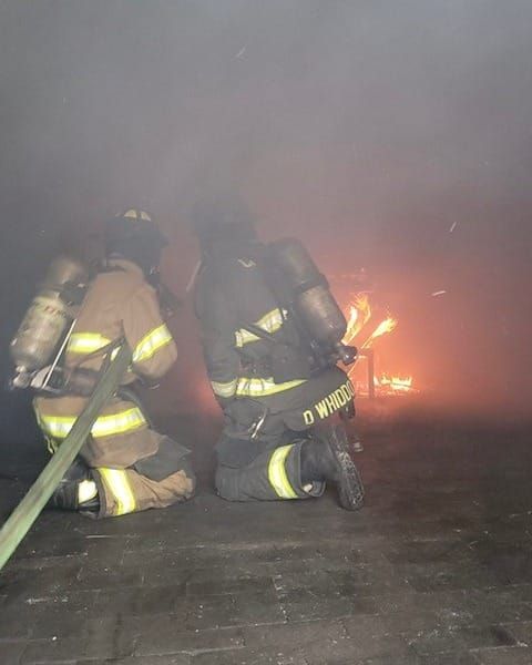 Woodstock, Cherokee Fire Recruits Conduct First Live Fire Training