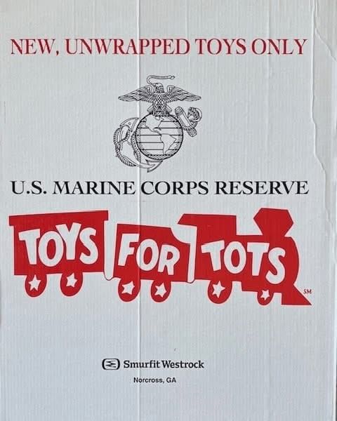 Woodstock Fire Station 14 Collecting Donations for Toys for Tots