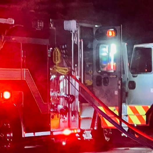 Firefighters Extinguish Early Morning Attic Fire Near Woodstock