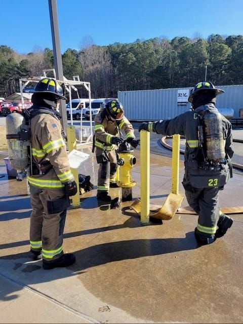 Woodstock, County Fire Recruits Conduct Joint Skills Training