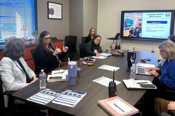 Principals Visit Woodstock Elementary for Instructional Leadership Training