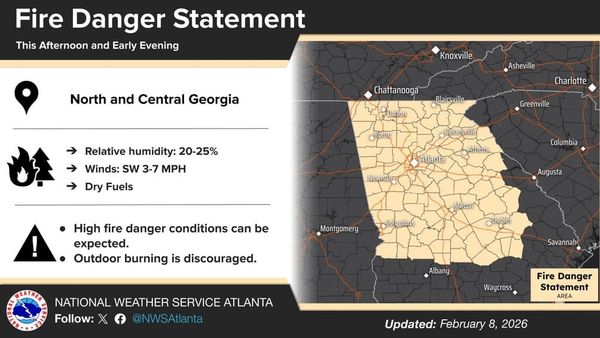 High Fire Danger Statement Issued for Woodstock Area Today