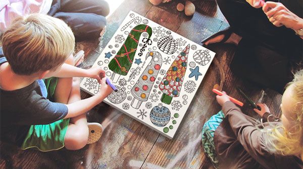 Printable Holiday Coloring Pages