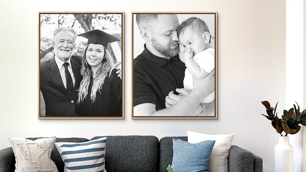 Black & White Canvas Prints: When They Look Better Than Color