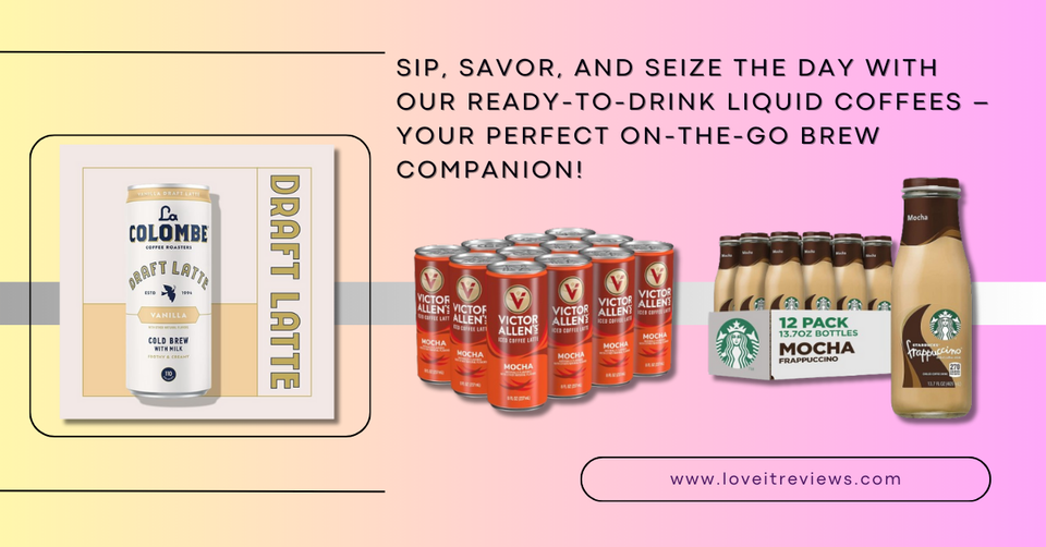 5 Highly Rated Ready-to-Drink Liquid Coffees