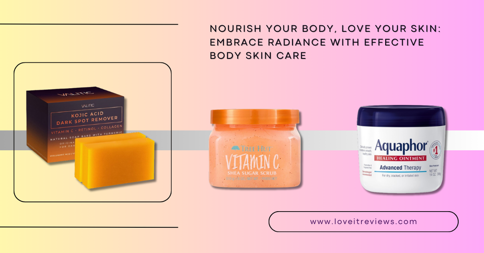 Top 5 Best-selling Body Skin Care Products You Need to Try Now!