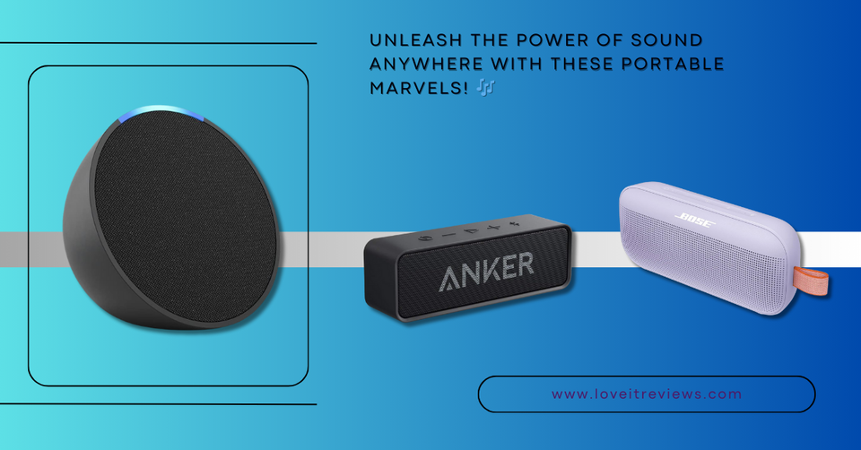 Top 5 Portable Bluetooth Speakers You Can't Miss