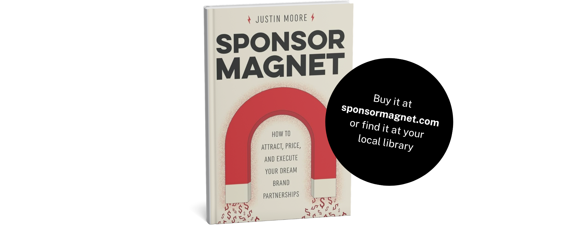 Sponsor Magnet book